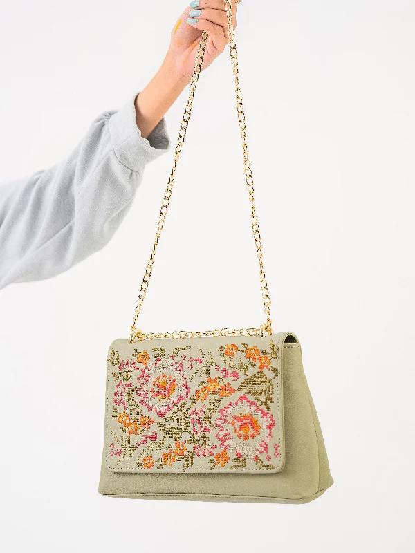 Embroidered Handbag