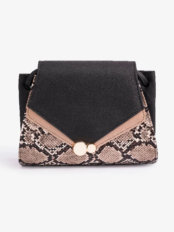 Snake Print Handbag