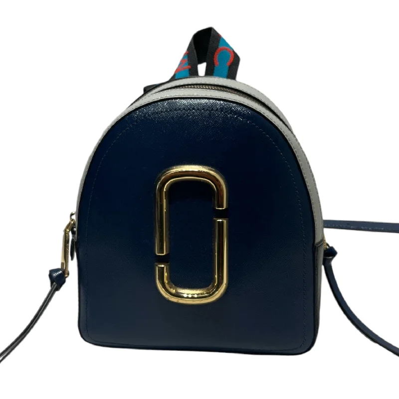 MARC JACOBS/Backpack/S/Leather/BLU/PACKSHOT BACKPACK