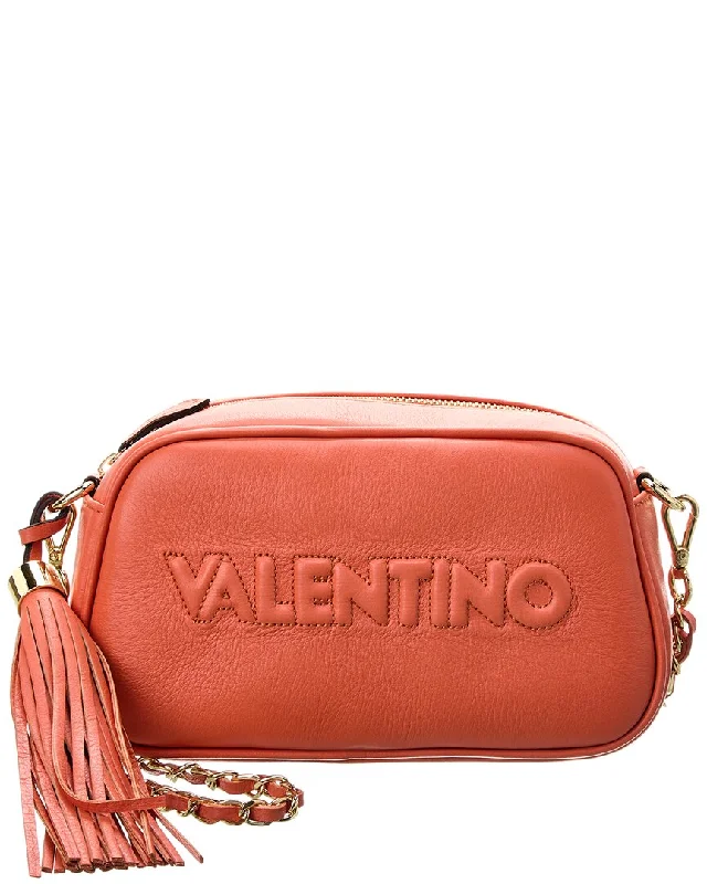 Valentino By Mario Valentino Bella Embossed Leather Crossbody