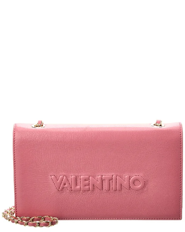 Valentino By Mario Valentino Lena Embossed Leather Crossbody