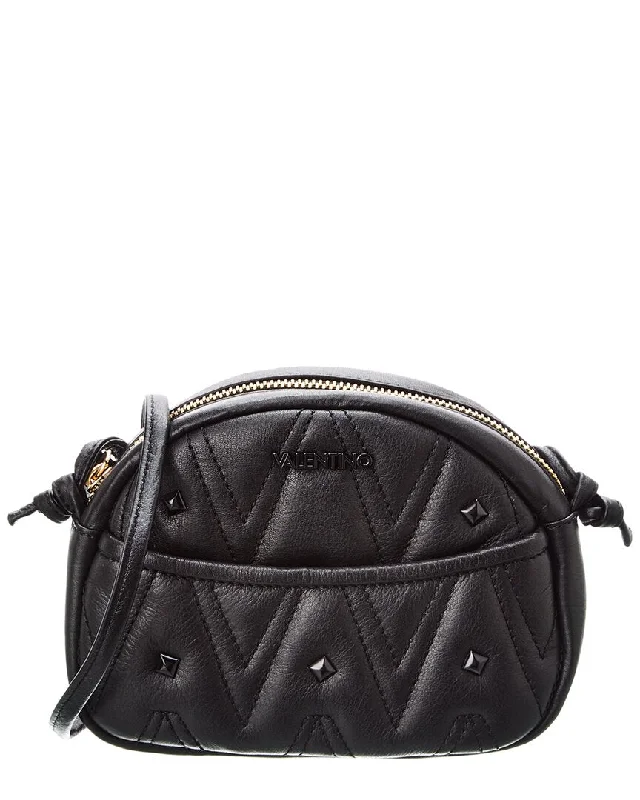 Valentino By Mario Valentino Moony Diamond Leather Crossbody