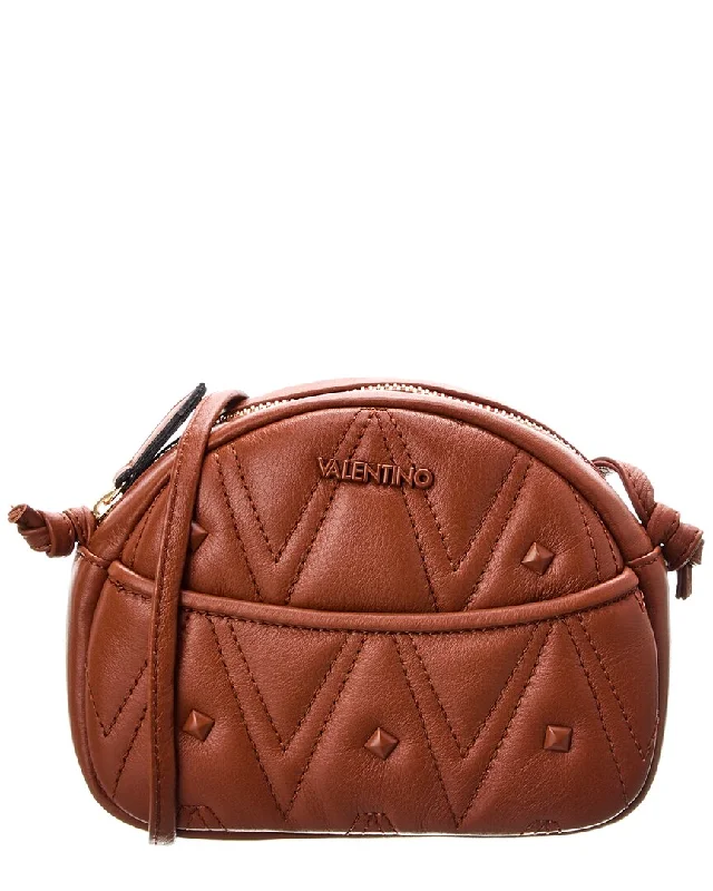 Valentino By Mario Valentino Moony Diamond Leather Crossbody