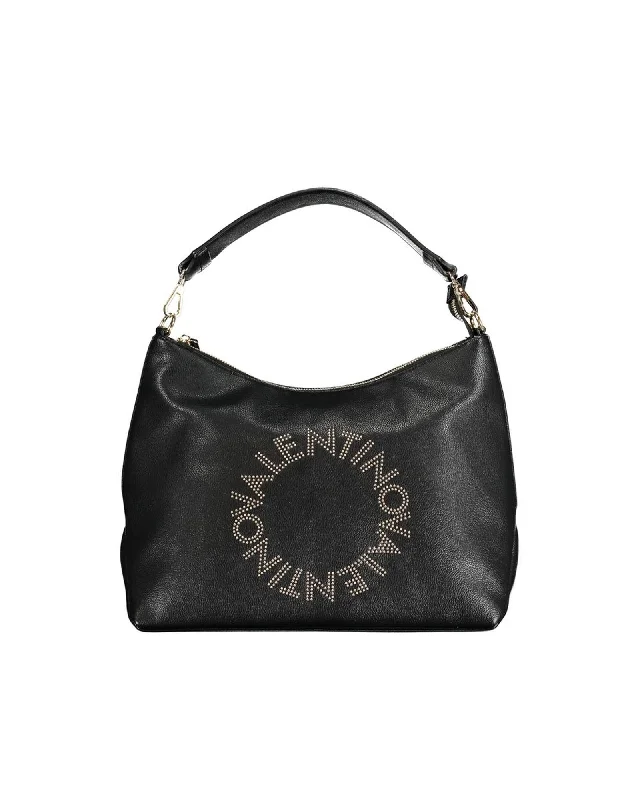 Valentino Bags  Rockstud Shoulder Bag in Black Leather