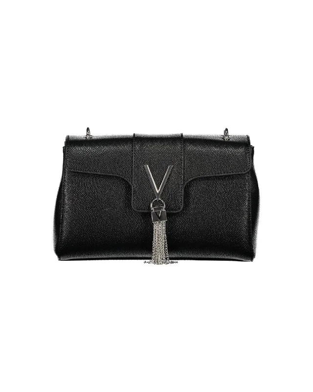 Valentino Bags Polyethylene Handbag with Adjustable Shoulder Strap and Multiple Compartments