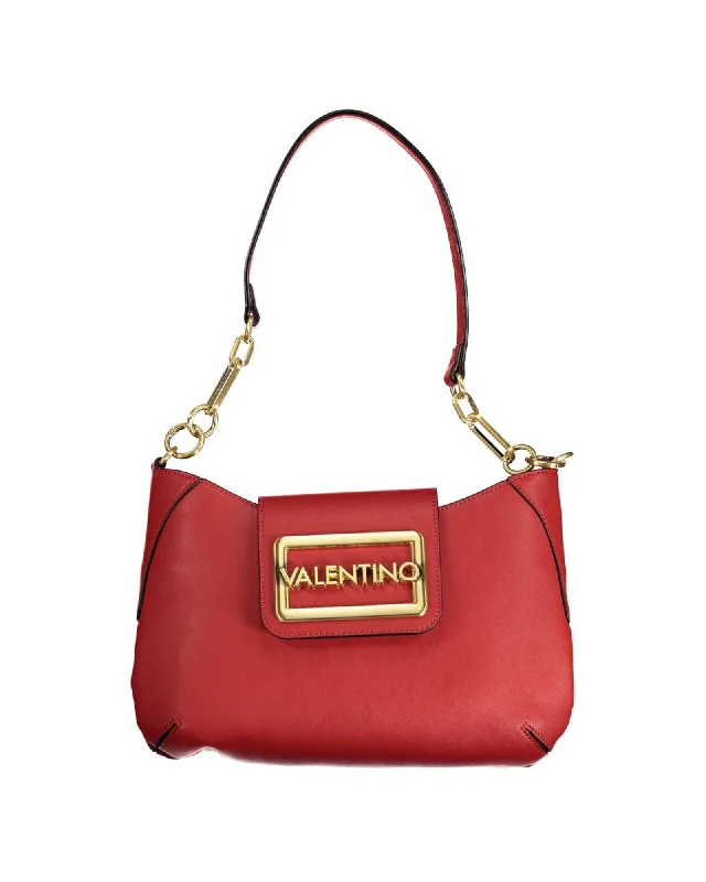 Valentino Bags  Rockstud Shoulder Bag Red