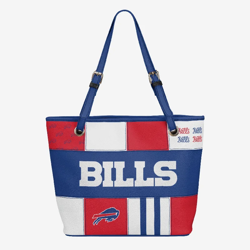 Buffalo Bills Printed Collage Tote