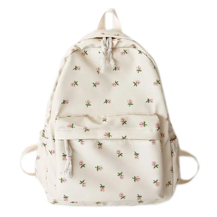 Cottagecore Aesthetic Floral Backpack