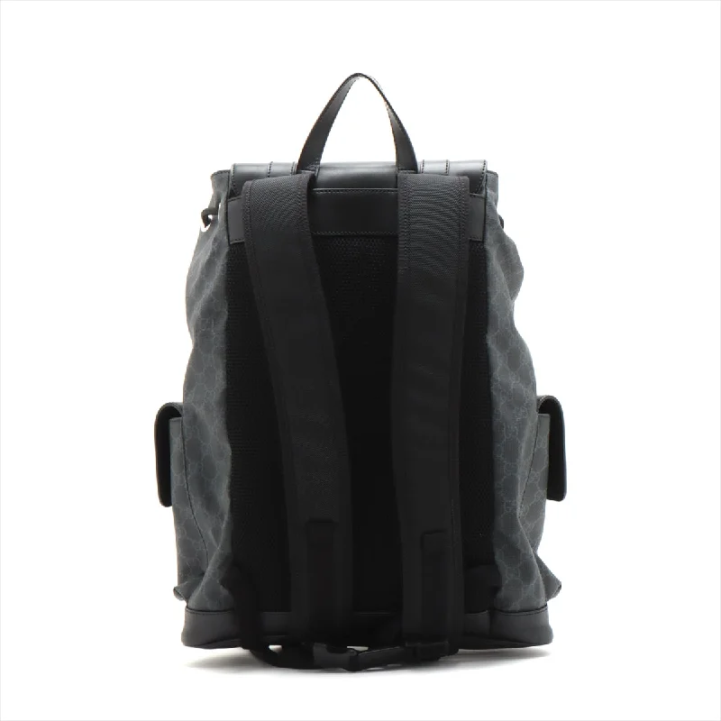 Gucci GG Supreme Backpack/Rucksack Black 495563