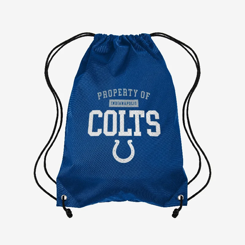 Indianapolis Colts Property Of Drawstring Backpack