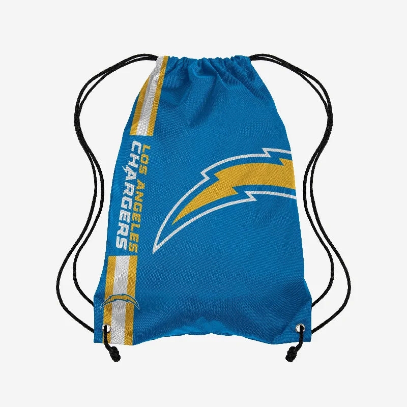 Los Angeles Chargers Big Logo Drawstring Backpack