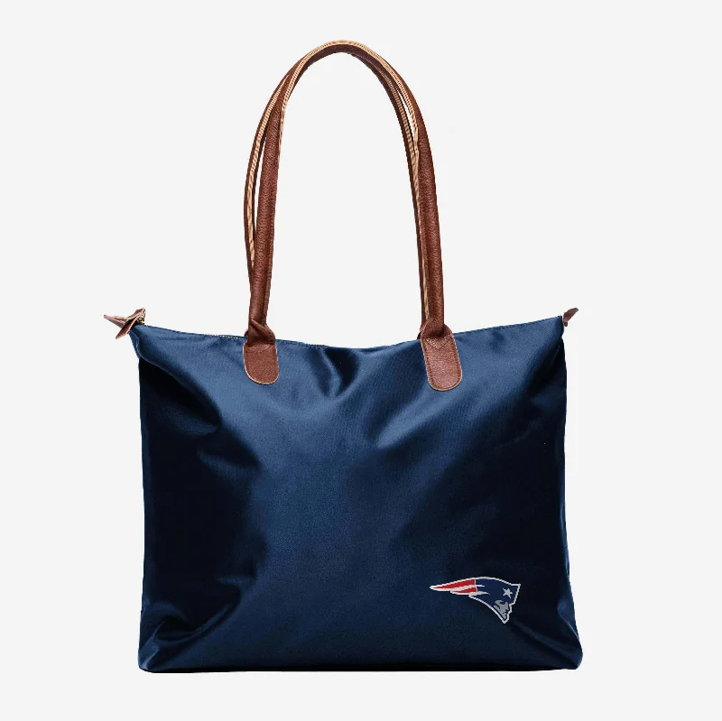 New England Patriots Bold Color Tote Bag