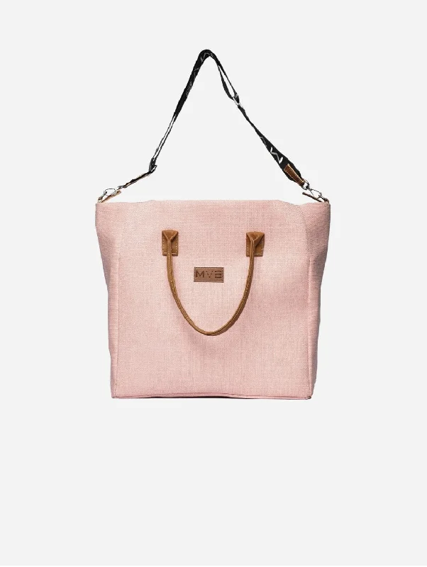 Canva Vegan Tote Bag | Pink