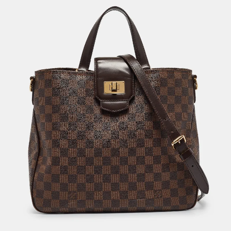 Louis Vuitton Damier Ebene Canvas Cabas Rosebery Bag