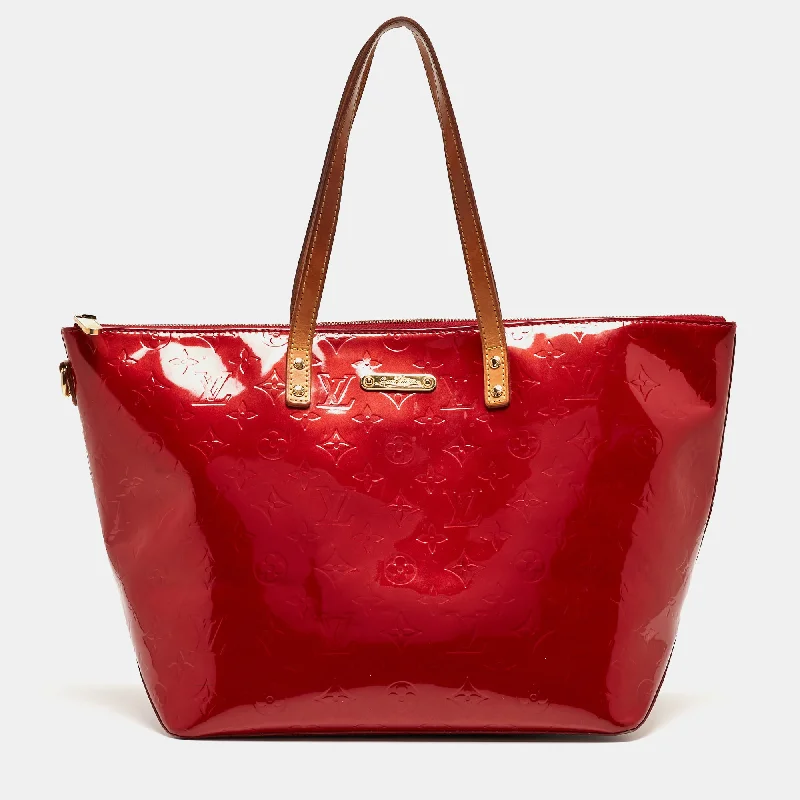 Louis Vuitton Pomme D’amour Monogram Vernis Bellevue Gm Bag