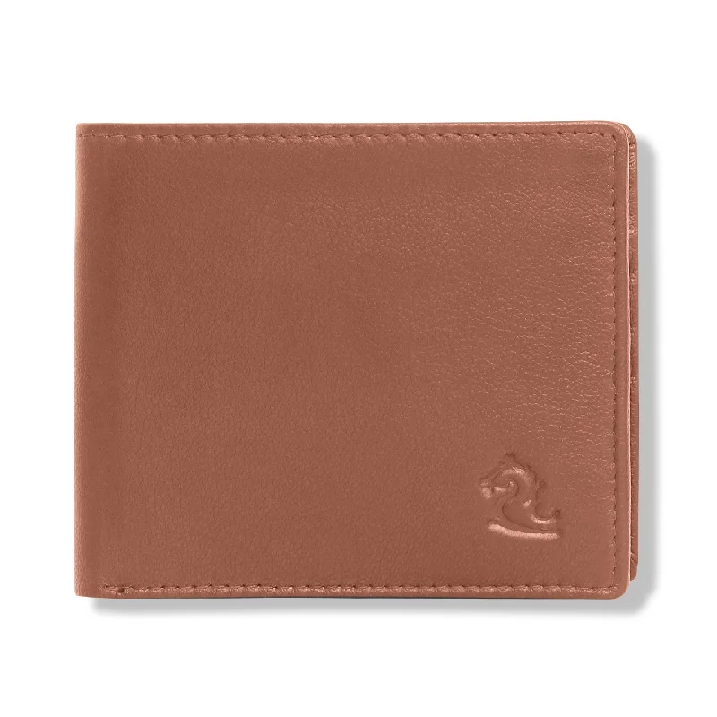 13011 Tan Leather Bifold Wallet