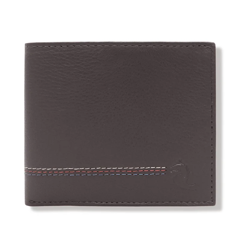 13094 Brown Bifold Leather Wallet