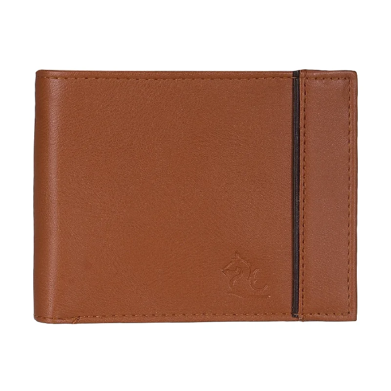 16190 Tan Billfold Coin Wallet