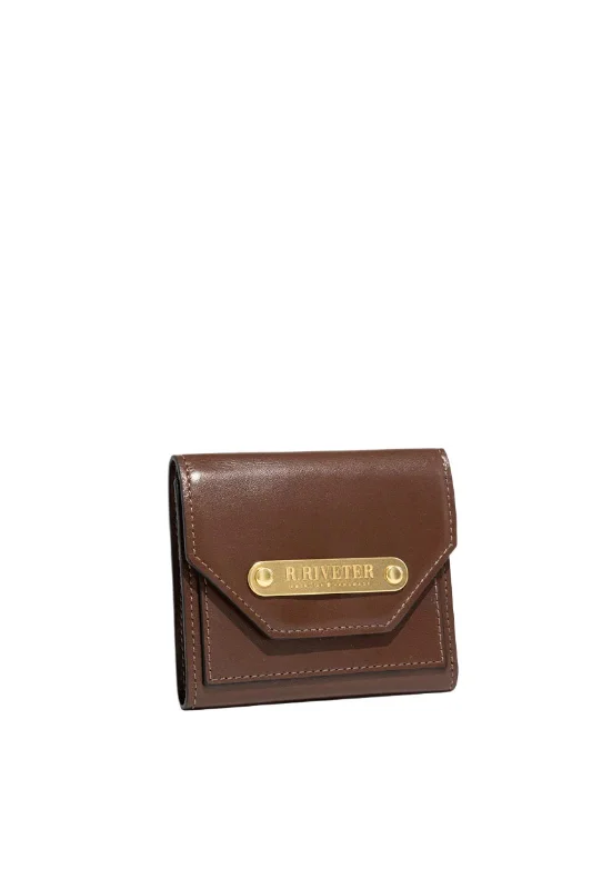 1964 Mini Wallet | Premium Brown Leather