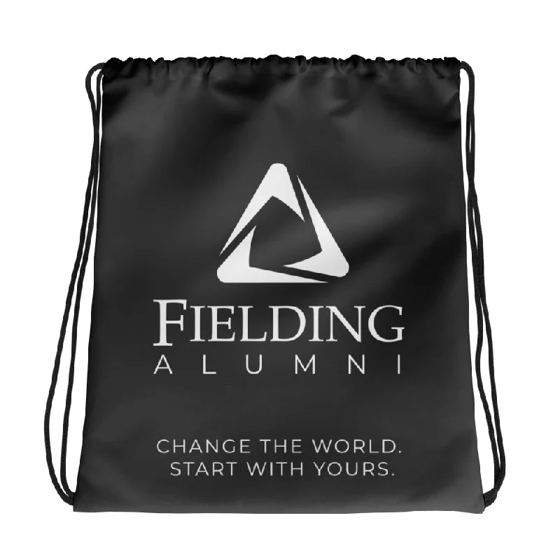 Drawstring Bag - Dark Grey | Alumni Logo