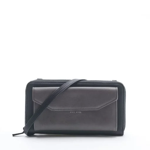 Frances Zip Around Wallet - Black