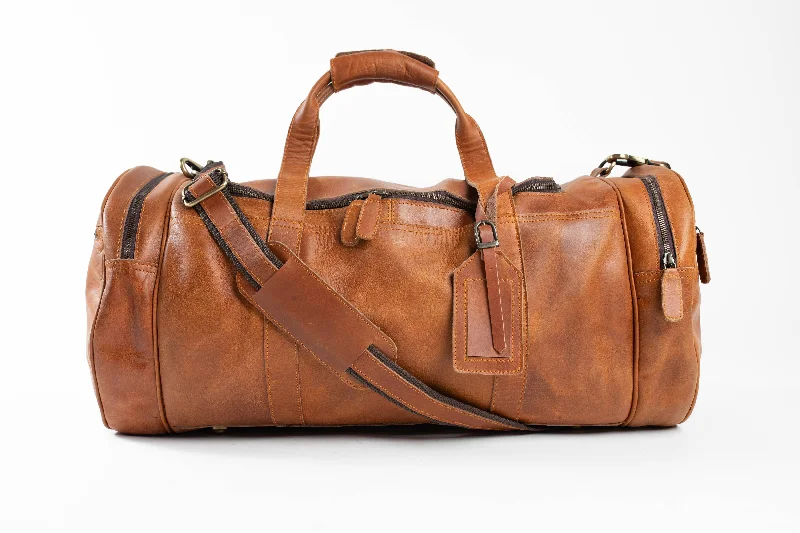 High-end Leather Duffel Bag