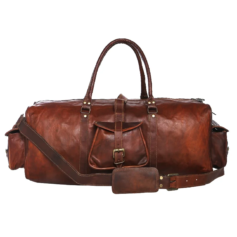 Leather Duffel Bag