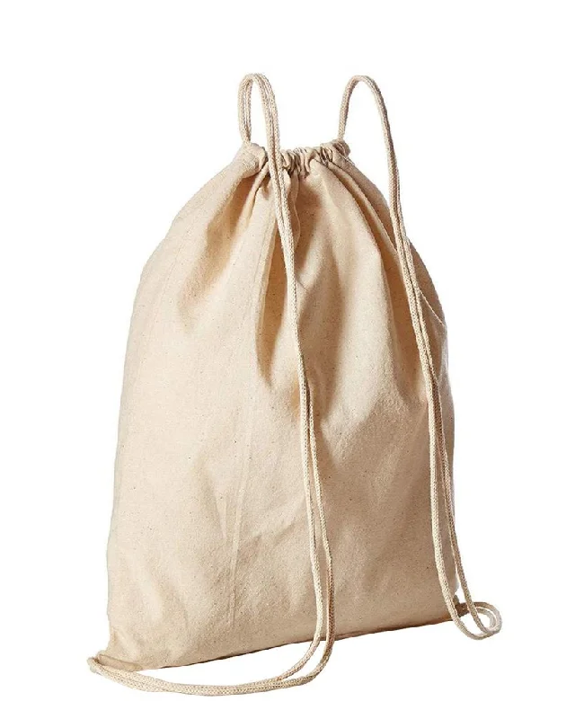 Organic Cotton Drawstring Backpack - OR18